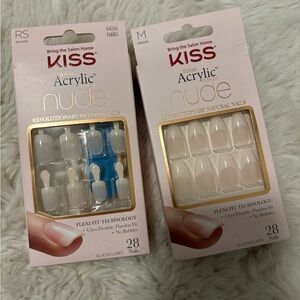 Kiss Salon Acrylic Nude Flexi-Fit Nails